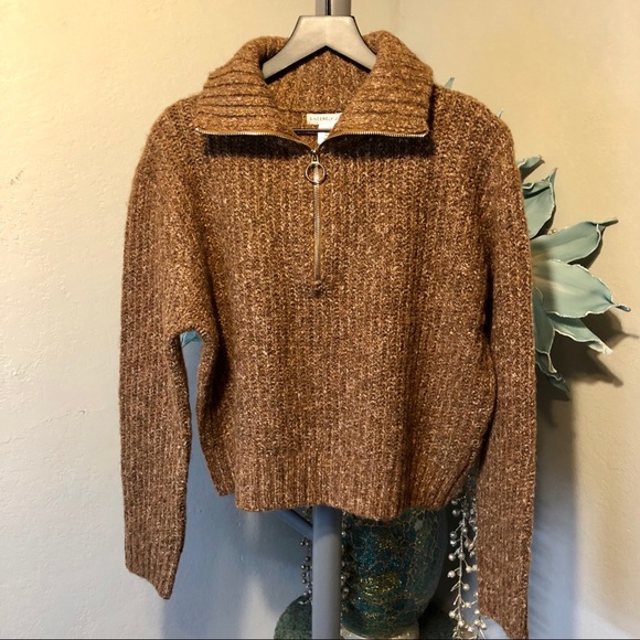 Sincerly Jules Sweaters - SINCERELY JULES Wool Blend Marled Sweater